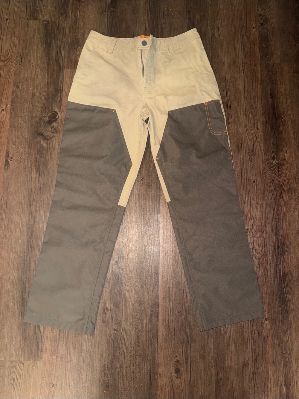 Field & Stream pants
 Two-Tone fishing Pants — Cream & Gray